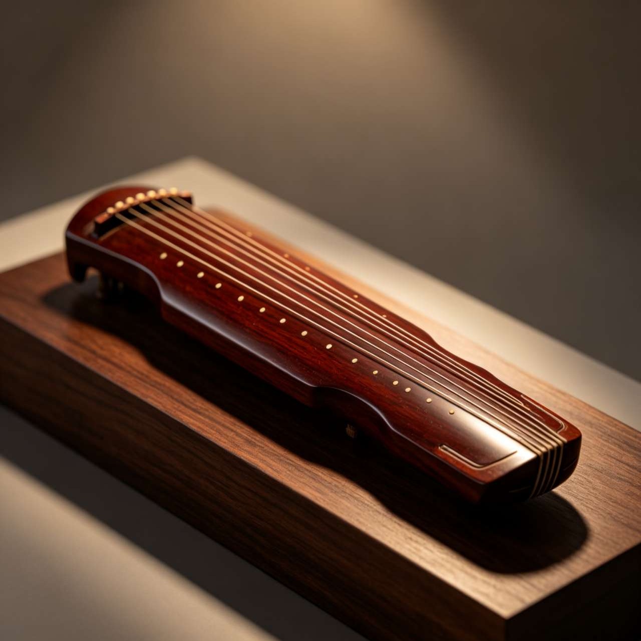 Guqin making heritage concept image